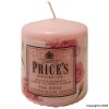 Price Tea Rose Scented Pillar Candle