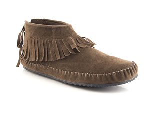 Ankle Boot With Fringe Detail