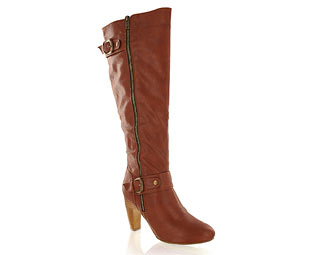 Priceless Double Buckle High Boot