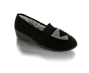 Priceless Fabulous Canvas Shoe With Elastic Gusset Detail