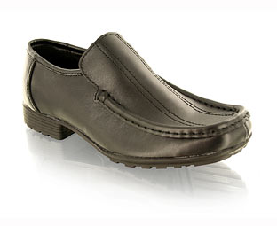Priceless Fabulous Leather Loafer With Stitch Detail - Sizes 1-6