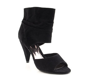Faux Suede Ankle Cuff Sandal