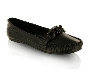Priceless Simple Moccasin with Trim
