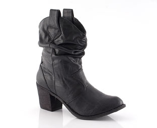 Priceless Trendy Cowboy Ankle Boot