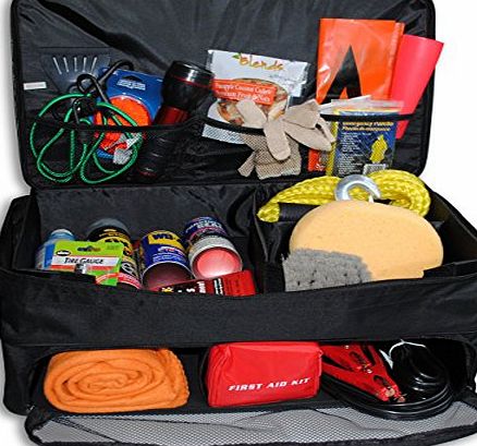 Pride Sports Softspikes Trunk Organizer Golf Accessories, Black