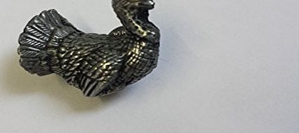 prideindetails Turkey pewter effect animal 3D magnet ideal for fridge,filing cabinets etc