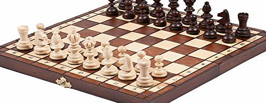 Prime Chess 10`` OLYMPIC Travel Wooden Chess Set 27cm