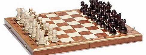 Prime Chess Brand New Large Tournament Style Wooden Chess Set 48cm x 48cm
