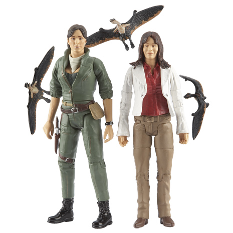 Primeval 5` Action Fig - Claudia and Helen