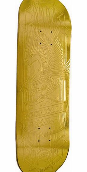 Primitive Eagle Gold Skateboard Deck - 8 inch