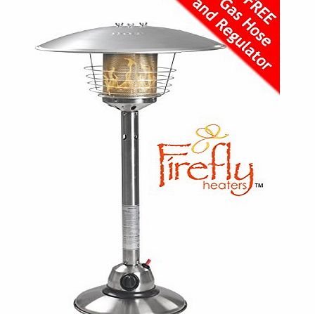 Primrose Firefly Table Top Gas Patio Heater 4KW