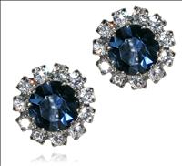 Earrings: Diana (Blue)