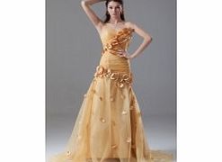 PRINCESS Sweetheart Backless 3D-flower Dropped