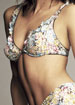 Princesse Tam-Tam Guinguette underwired triangle bra with frill trim
