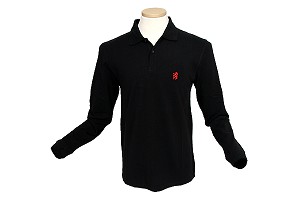 Pringle Golf Tavis Long-Sleeve Pique Polo Shirt