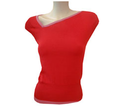 Womens Asymetrical neck top