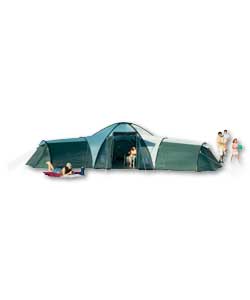 Canberra 12 Person 3 Room Tent