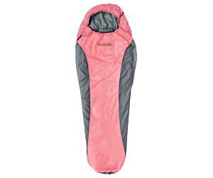 Pro Action Grey and Pink 400gsm Mummy Sleeping Bag