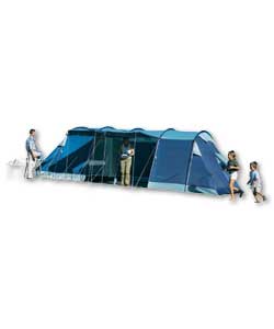 Pro Action Nevada 8 Person 3 Room Tent
