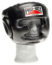 pro -Box Black Collection Full Face Headguard