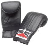 Pro-Box Black Pre-Shaped Punch Bag Mitts Small