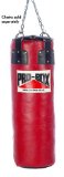 Pro-Box Red Leather Punchbag 3ft 6 inches
