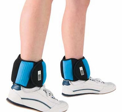 Fitness Ankle Weights - 2 x 2.5lb