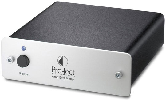 Pro-Ject Amp Box Mono Power Amplifier - Silver
