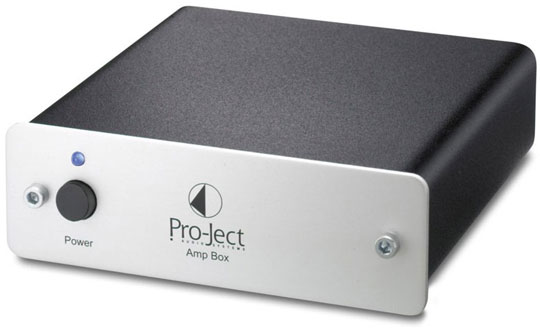 Pro-Ject Amp Box Stereo Power Amplifier - Silver