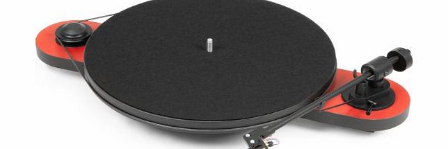 PRO-JECT  (Project) Elemental Turntable with OM5E Cartridge - Red