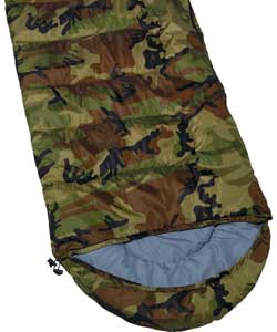 ProAction Pro Action Camouflage Hollow Fibre Sleeping Bag