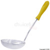 Stainless Steel Ladle With Yellow Grip