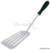 probus Stainless Steel Slotted Turner With Green