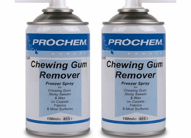 Prochem Professional Chewing Gum Remover Freeze Spray - 150ml Aerosol Can