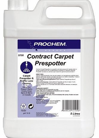 Prochem S708 Contract Carpet Prespotter 5L