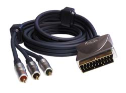 PGV372 1.5m Component Video to Scart Cable