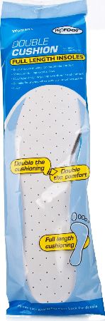 Profoot, 2102[^]0060473 Womens Double Cushion Full Length Insoles