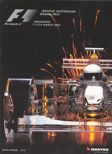 Programmes and Other Books Australian Grand Prix 2001 Official Programme