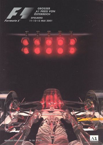 Austrian Grand Prix 2001 Official Programme