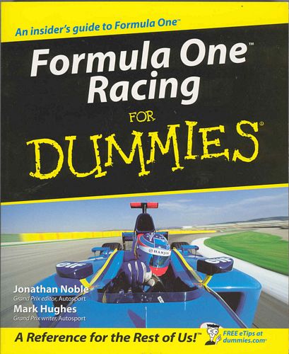 Formula One Racing for Dummies Book