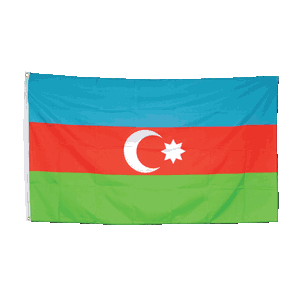 Promex Azerbaijan Large Flag 90 x 150 cm