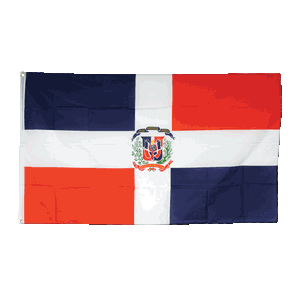 Promex Dominican Republic Large Flag 90 x 150 cm
