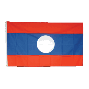 Promex Laos Large Flag 90 x 150 cm