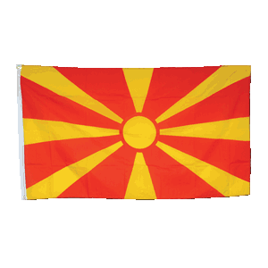 Promex Macedonia Large Flag 90 x 150 cm
