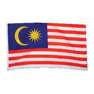 Promex Malaysia Large Flag 90 x 150 cm