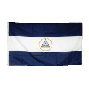 Promex Nicaragua Large Flag 90 x 150 cm