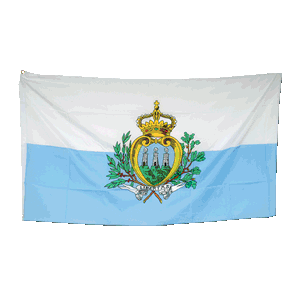 Promex San Marino Large Flag 90 x 150 cm