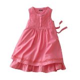 A lheure anglaise girls cotton voile dress pink 126