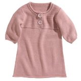 La redoute creation baby girls jersey knit dress grey/pink 102