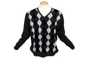 ProQuip Merino Argyle Lined Windproof Sweater